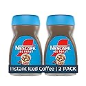 NESCAFÉ Ice Roast, Instant Iced Coffee, 2 Jars (6 Oz Each)