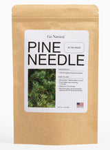 Pine needle tea, wild-foraged in the USA, picked from northern white pines | Protects against infection, strengthens immunity, high in antioxidants