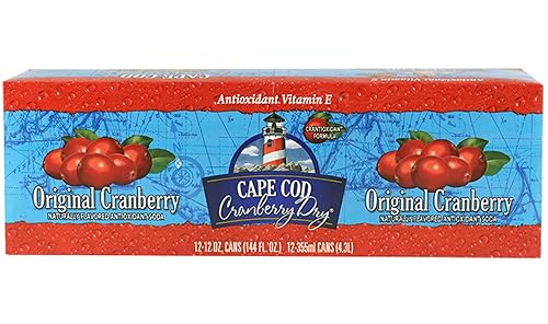 Polar Beverages Cape Cod Cranberry, 12 Fluid Ounce (Pack of 12)