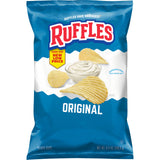Ruffles Potato Chips Original oz Bag, 8.5 Ounce