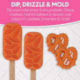 Sweet Shoppe Sunset Orange Melting Wafers, (Sunset Orange, 5 pounds)