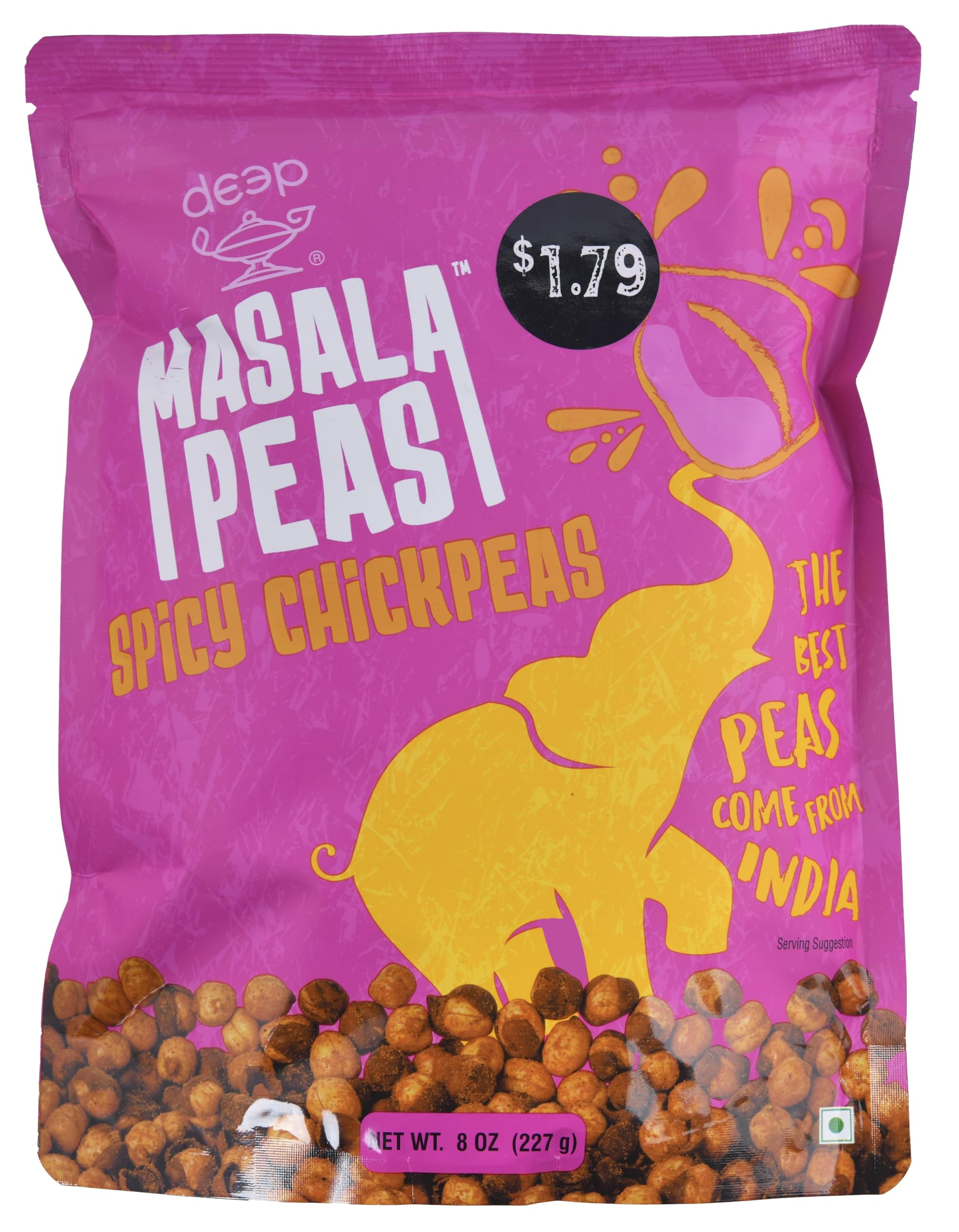 Masala Peas Spicy Chickpeas (8oz)