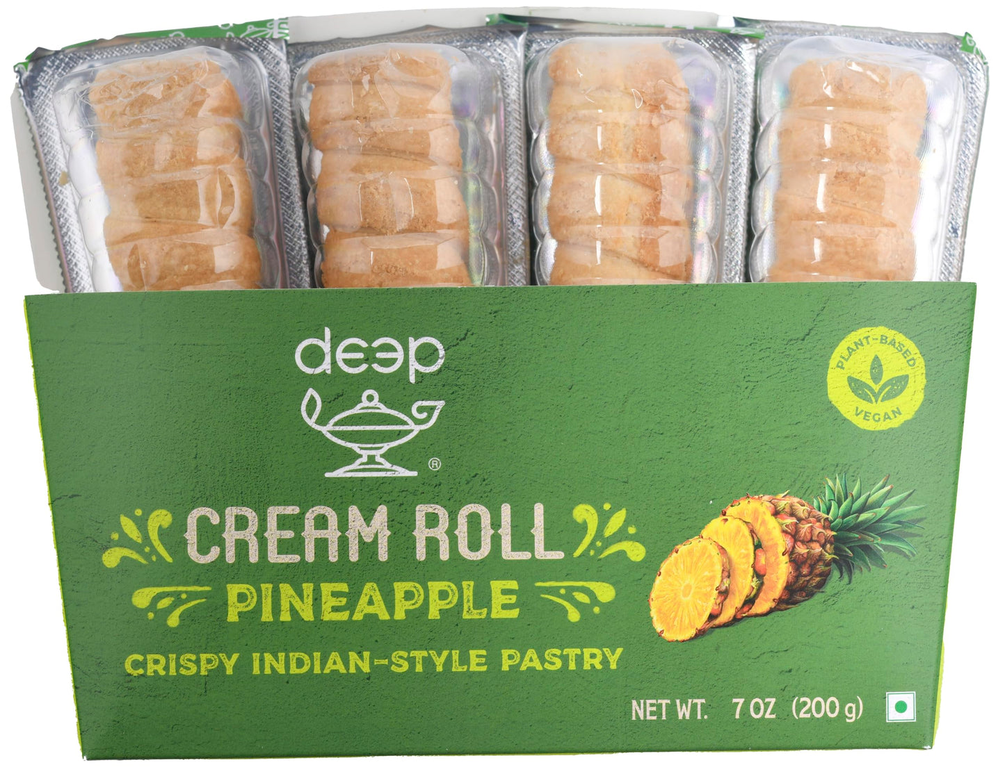 Cream RollsPineapple 4 Piece (7oz)