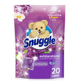 Snuggle Exhilarations in Wash Laundry Scent Booster Pacs, Lavender & Vanilla Orchid, 20 Count