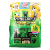 Frankford Minecraft Pre-filled Plastic Egg Easter Basket Stuffers with Fruity Chew Candy, 15 Count