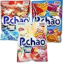 Puchao Gummy n' Soft Candy (3 pack) Fruit Soda(Apple, Watermelon, Grape, Orange), Bubbly Soda (Cola, Ramune Soda), Mellow Taste (Yogurt Drink, Peach)