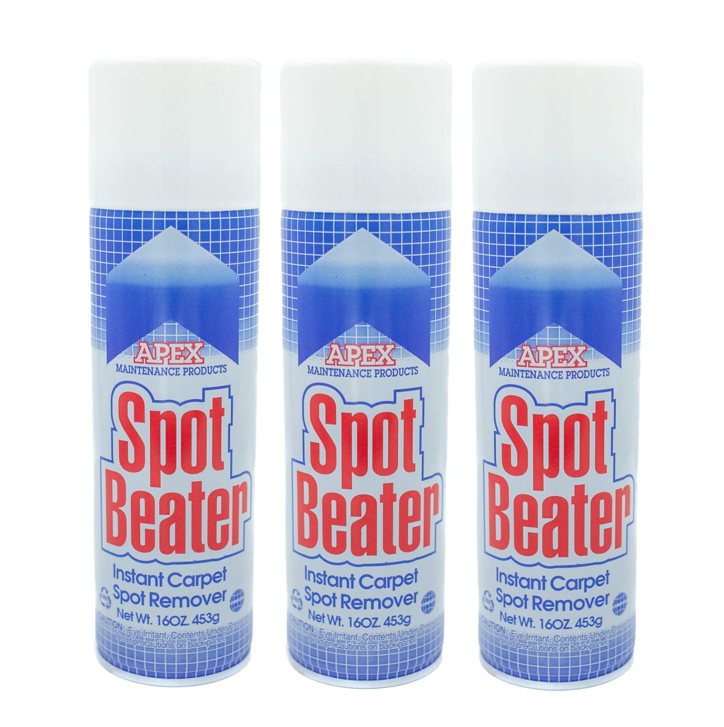 Spot Beater Instant Carpet Spot Remover for Fresh, Old & Stubborn Stains Such as Oil, Grease, Ink, Lipstick, Coffee, Pet Stains & More, 16 Oz, Pack
