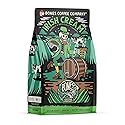 Bones Coffee Company Irish Cream, Creamy Liqueur Flavored Coffee, Medium Roast Low Acid Arabica Beans Compatible with Auto drip and French Press