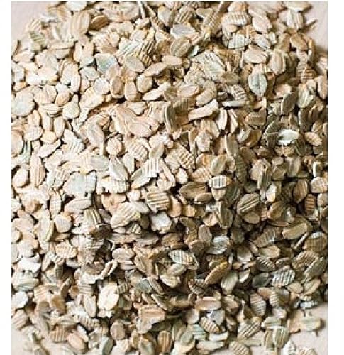 Rolled Rye | 25 lb. Bag | Rich Flavored Whole Grain Food | Combine With Other Rolled Grains | Easy To Digest | Organic | Non-GMO | Shipping Included
