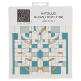 KAF Home Frank Lloyd Wright Swedish Dish Cloths (6.7 x 7.5-inch) - Set of 3 Reusable, Absorbent Cellulose Sponge Towels for Kitchen, Cleaning