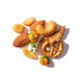 Yupik Sriracha Mix, 6 Oz, Savory Crunchy Snack, Spicy Blend, BBQ Trail Mix, Protein Snacks, Cashews, Wasabi Peas, Pretzels, Game Night & Party Snack