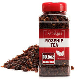 Eastanbul Rosehip Tea, 10.5oz, Rose Hips with Hibiscus, Loose Leaf Tea, Rosehips & Hibiscus Flowers, Mediterranean Dried Herbs, Natural, Vegan, Gluten