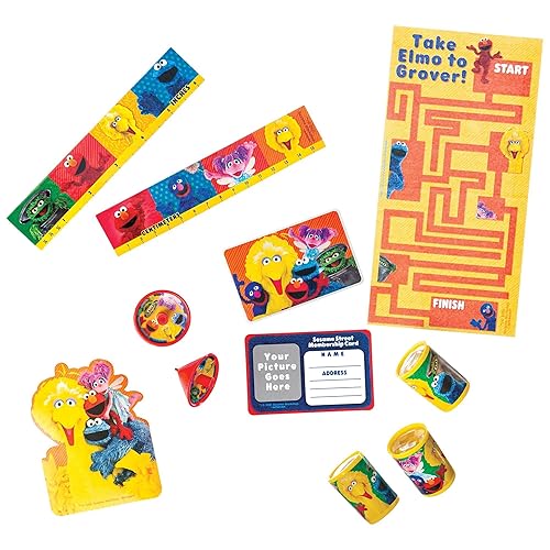 Everyday Sesame Street Mega Mix Value Pack - 11 1/2" x 9" | Multicolor | 48 Pcs.