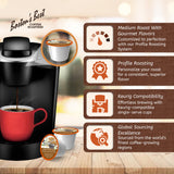 Boston’s Best - Jamaican Me Crazy Flavored Medium Roast Gourmet Coffee, Compatible with Keurig - 1 Count (12 Single Serve Cups)
