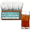 Black Orange Pekoe Iced Tea Bags, 1 Gallon Tea Bags, 48 Count, Bulk Iced Tea Packs, Orange Pekoe Tea for Restaurants, Cafes & Home