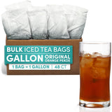 Black Orange Pekoe Iced Tea Bags, 1 Gallon Tea Bags, 48 Count, Bulk Iced Tea Packs, Orange Pekoe Tea for Restaurants, Cafes & Home