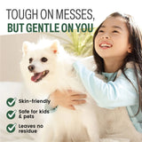 Probiotic Multi-Surface Cleaning Concentrate, Lemongrass - USDA Certified Biobased, Microcleans Surfaces for Up to 7 Days, Refill Bottle Makes 2 Gal
