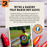 Butterfly Bakery of Vermont Maple Wood Smoked Onion Hot Sauce, 5 fl oz