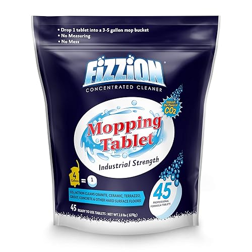 Fizzion Industrial Strength Drop and Mop (45 Tablets)