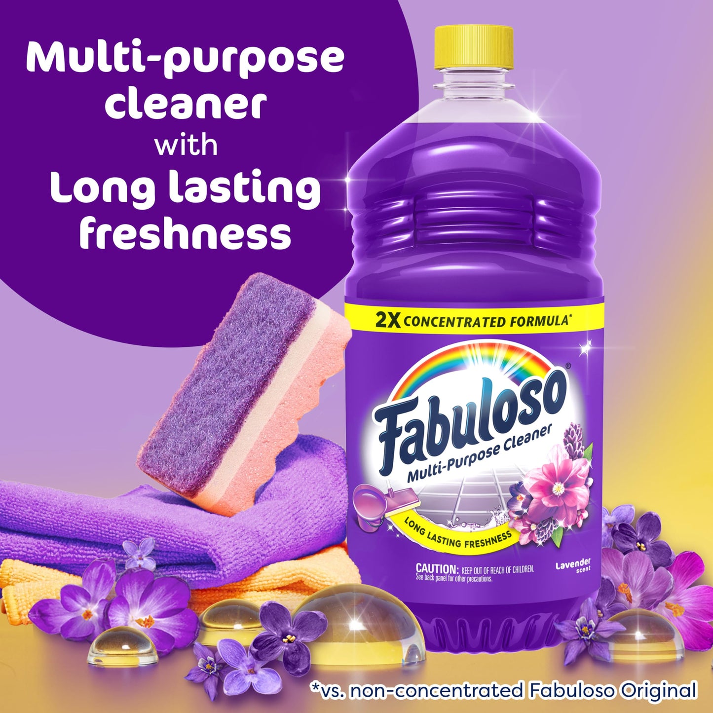 Fabuloso All-Purpose Cleaner, Lavender - 33.8 Fluid Ounce