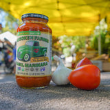 Hoboken Farms Basil Marinara Sauce - No Sugar Added, Non-GMO, Preservative-Free, Low Carb, Keto - Better For You Pasta Sauce! (25 Fl Oz, Pack of 2)