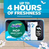 Swiffer Heavy Duty Mop Wet Multi-Surface Cloth Refills for Floor Mopping and Cleaning, Outdoor Window Fresh Scent, 20 count