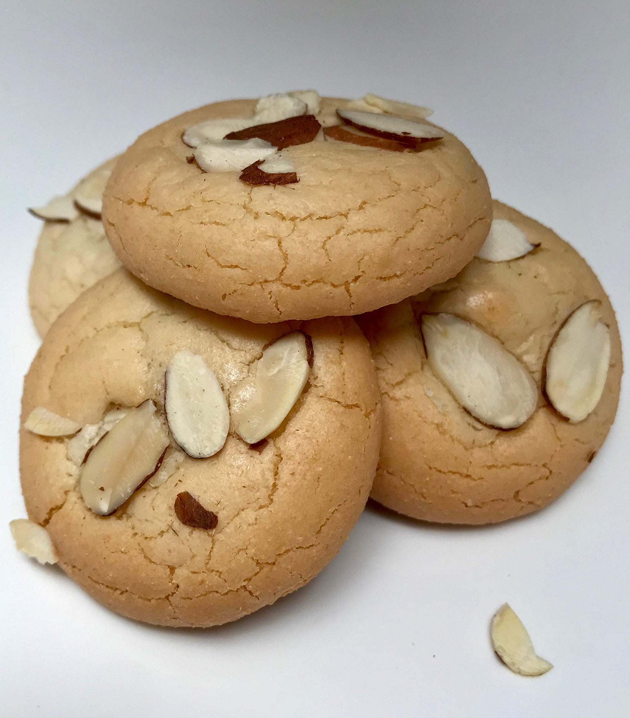 Amygdalota Hand Made Traditional Greek Almond Cookies (16 oz)