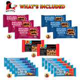 Veratify Healthy Mixed Snack Box (66 Count) Snacks Gift Basket Granola Bars Bulk Variety Grab and Go Men Women Adults Office Work Travel Employee