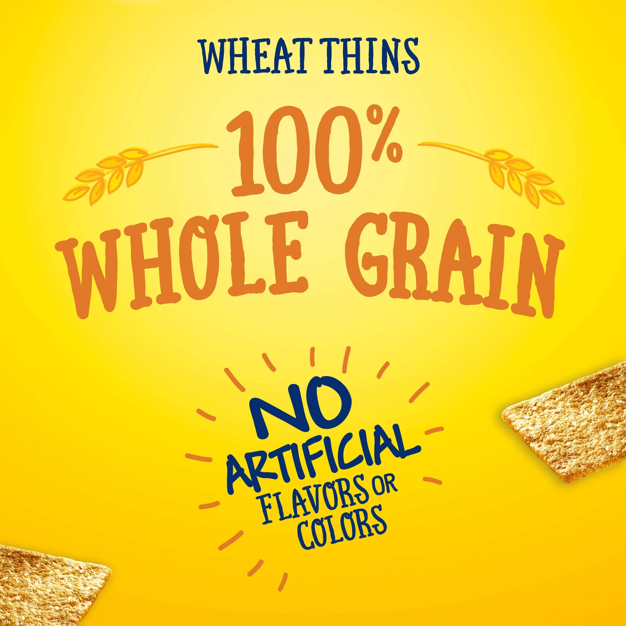 Wheat Thins Crackers, 100% Whole Grain,10oz, (pack of 2)