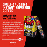 Fire Department Coffee - Skull Crushing Instant Espresso Coffee - Instant Coffee Packets Single Serve - Gives Back to Firefighters - Veteran Owned