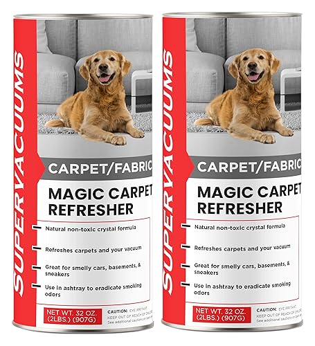 Supervacuums Magic Carpet Refresher for Carpet and Fabric - 2-Pack of 32oz Cans