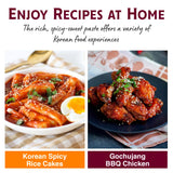 Sempio Gochujang Vegan Korean Red Chili Pepper Paste - Organic Gluten Free: Sweet Spicy Savory Paste, Traditional Fermented Condiment for Cooking