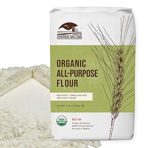 100% Organic All-Purpose Flour - Flour for Baking - 5 Pounds
