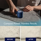 Electrolux Rechargeable Fabric Shaver | Compact Travel Lint Remover for Clothes & Furniture | Eliminates Fuzz & Pilling | 3-Speed Electric Lint Shaver
