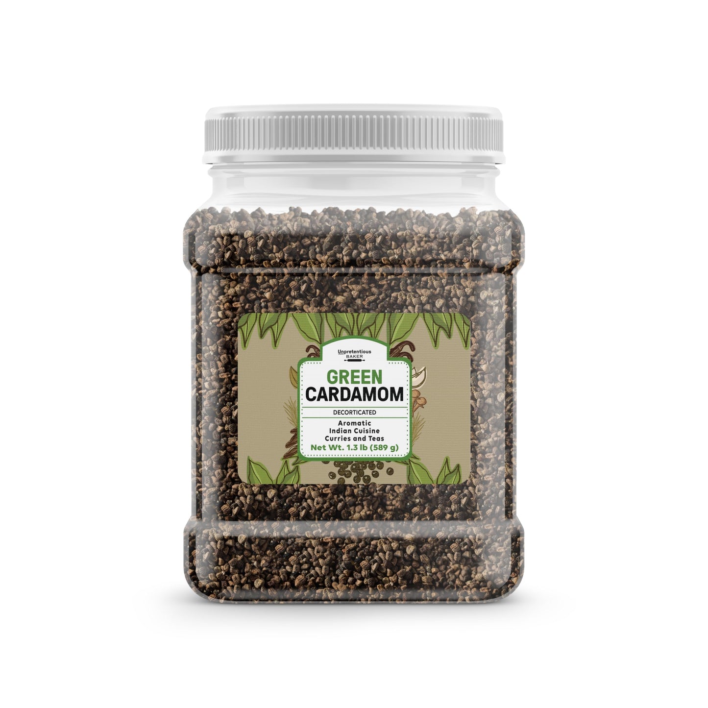 Unpretentious Decorticated Green Cardamom, 4 Cups, Intensely Aromatic, Indian Cuisine