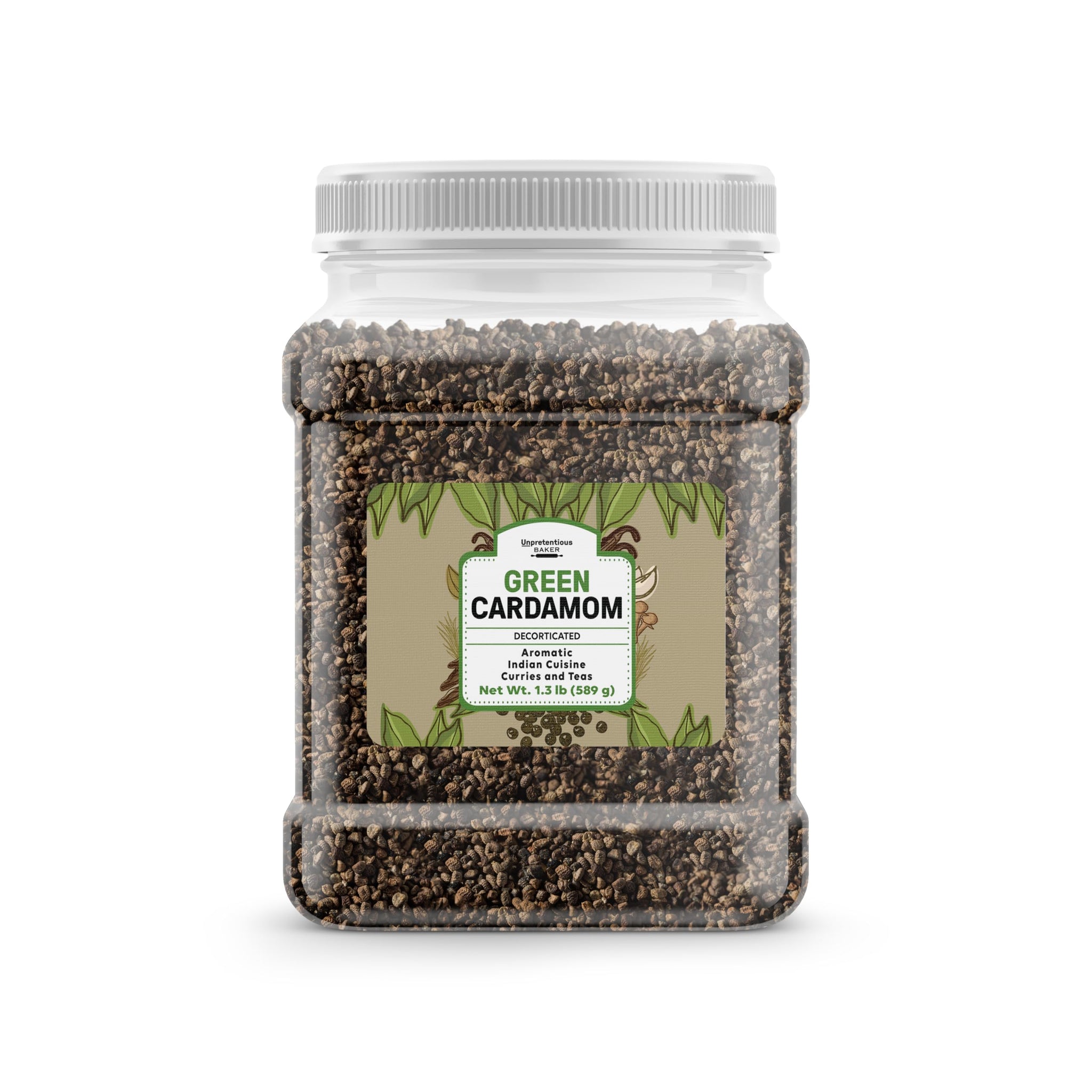 Unpretentious Decorticated Green Cardamom, 4 Cups, Intensely Aromatic, Indian Cuisine
