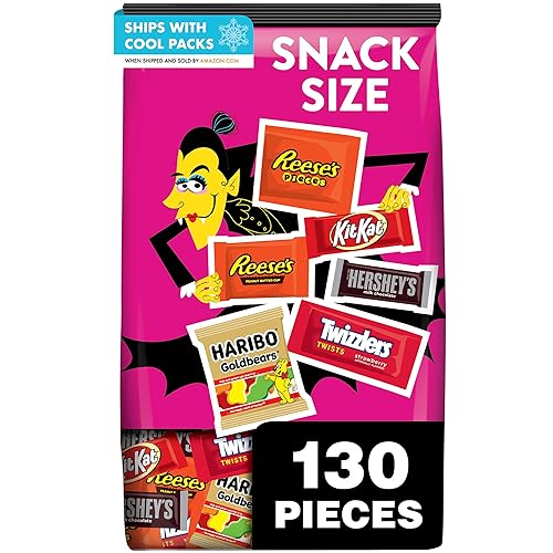 HERSHEY'S Assorted Milk Chocolate, 56.93 oz (130 Count)