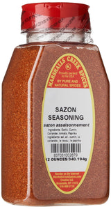 Marshall’s Creek Spices Sazon Seasoning, No Msg, 12 Ounce