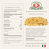 Rustichella d'Abruzzo Durum Wheat Fregola Sarda Pasta, 17.6 Ounce (Pack of 2)