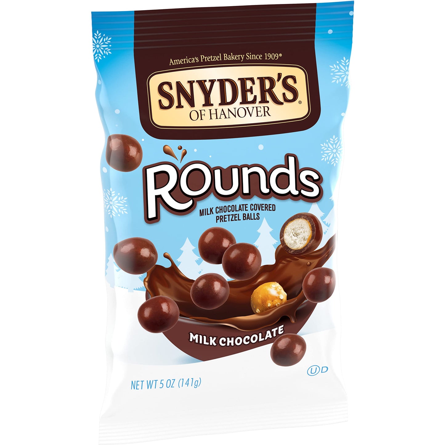 Snyder's of Hanover Pretzels, Rounds Milk Chocolate, 5 Oz