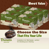 Panera Bread Dark Roast Coffee Pods, 100% Arabica Keurig Compatible, Bold & Smooth Dark Chocolate Finish, Kosher Certified, Recyclable Single Serve
