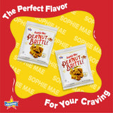 Atkinson's Sophie Mae Peanut Brittle Bites Salty Sweet Gluten Free 4oz Peg Bag