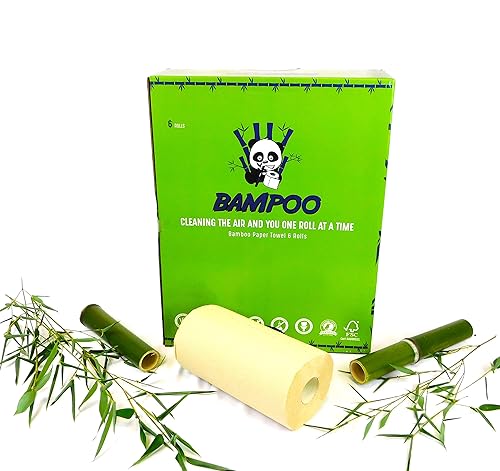 Bamboo Premium Paper Towels (6-Rolls)