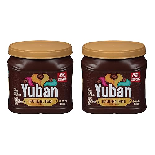 Yuban Traditional Medium Roast Ground Coffee (31 oz Canisters, Pack of 2)