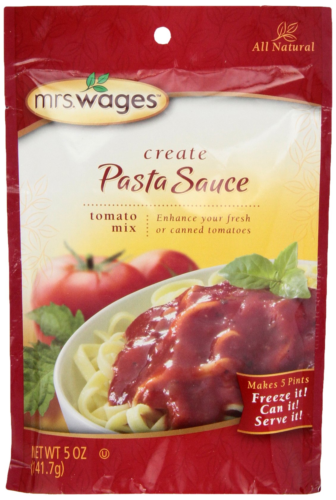 Mrs. Wages Pasta, 5-Ounce Pouches