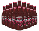 Stewart's Wishniak Black Cherry Soda, 12 fl oz (24 Glass Bottles)