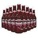 Stewart's Wishniak Black Cherry Soda, 12 fl oz (12 Glass Bottles)