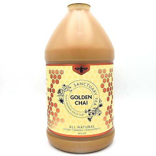 Sanctuary Chai Tea - Golden Turmeric Chai Concentrate 64 fl oz
