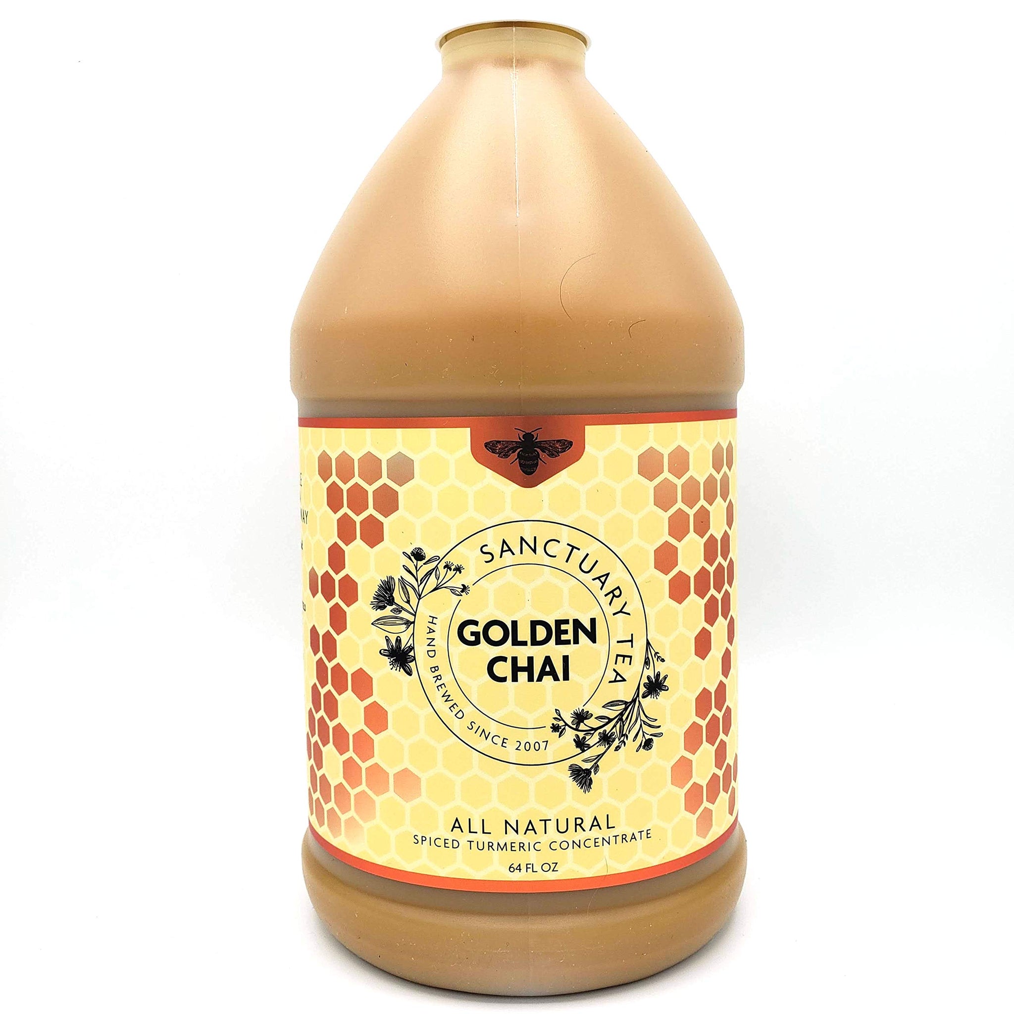 Sanctuary Chai Tea - Golden Turmeric Chai Concentrate 64 fl oz