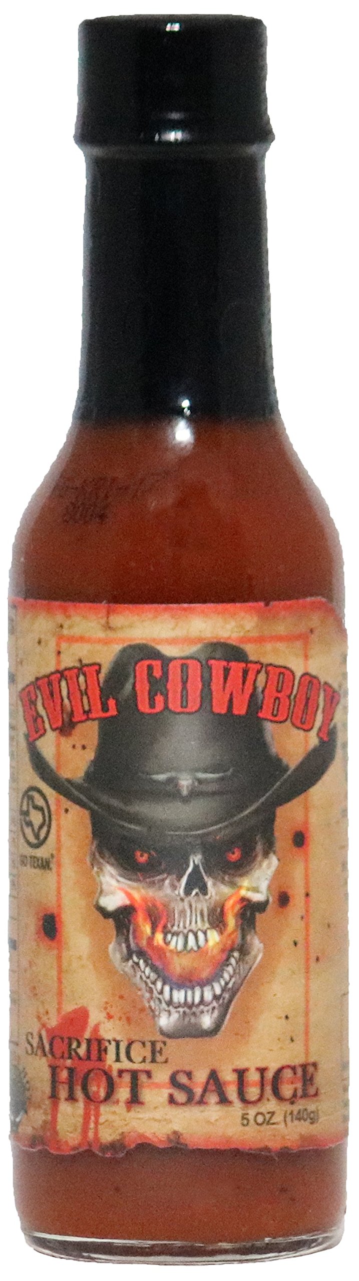 Evil Cowboy Hot Sauce, Sacrifice (5 oz)